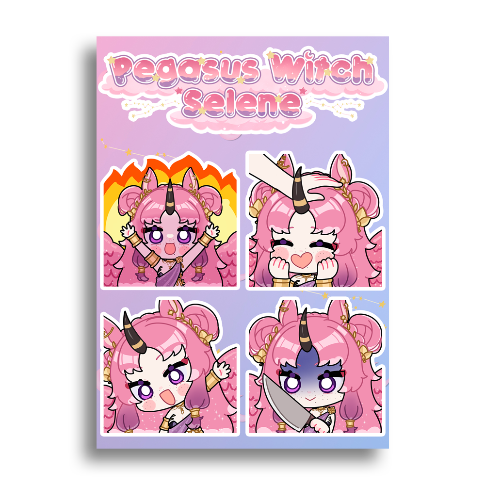 Pega-chaos - Sticker Sheet