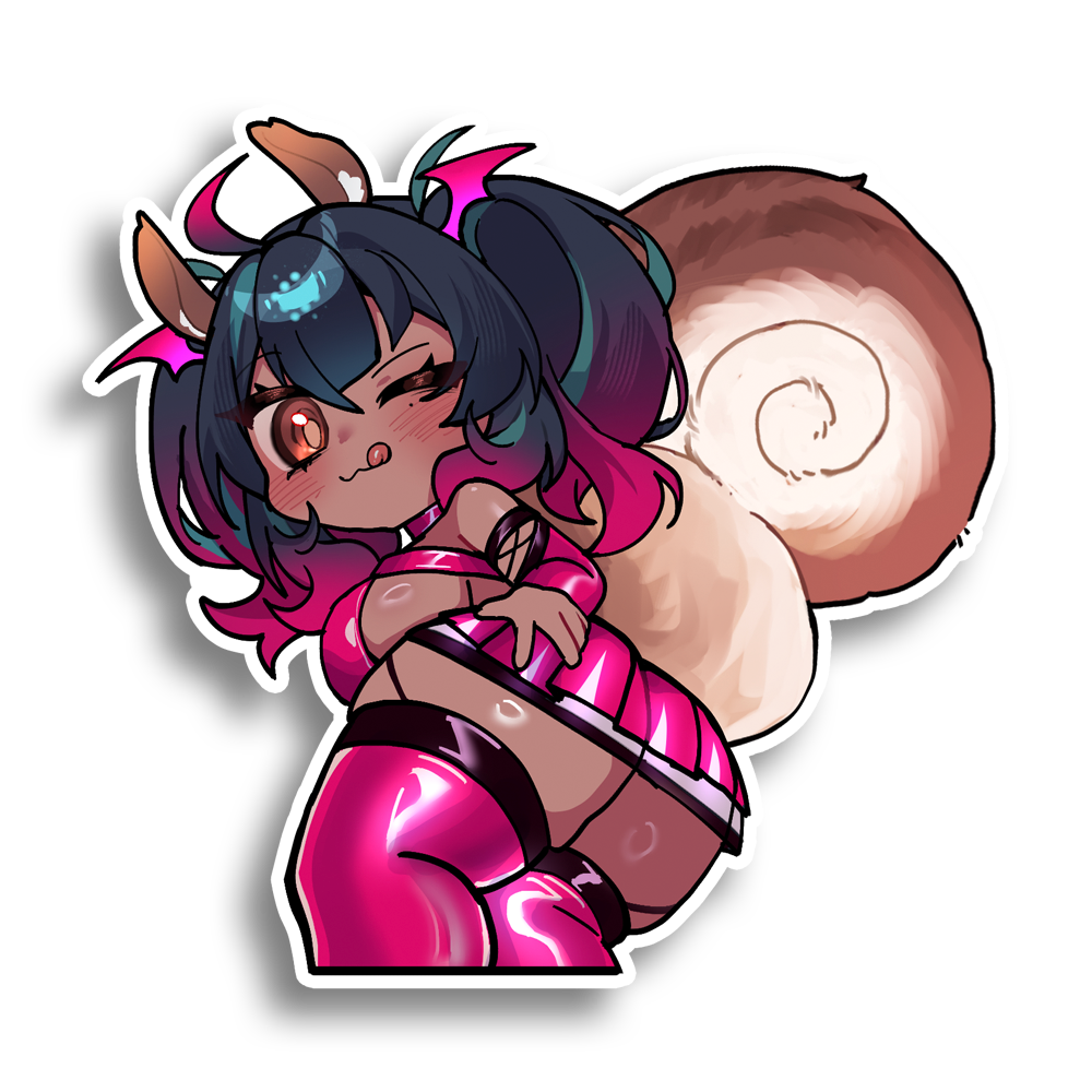 Pocket-sized nut material - Sticker