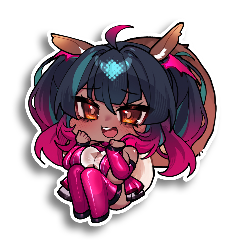 Pocket-sized nut material - Sticker