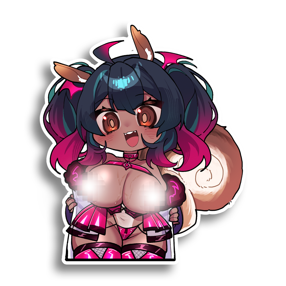 Pocket-sized nut material - Sticker