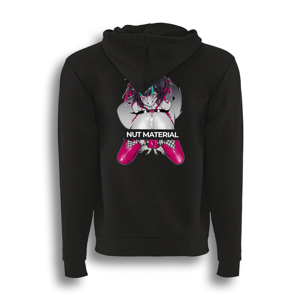 Succu-Squirrel Certified Nut Material - Zip Up