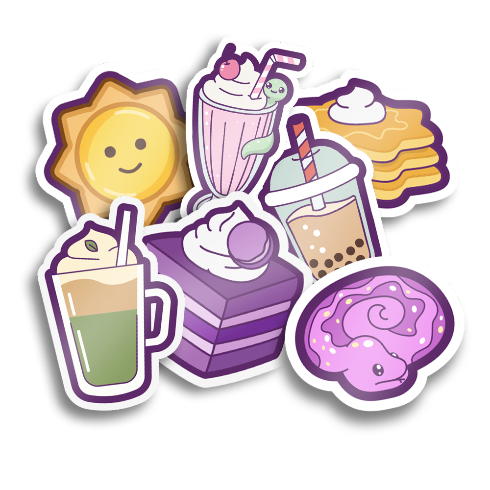 Vexoria's Maid Cafe Special! - Sticker Pack